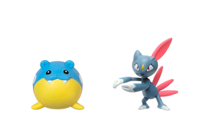 Pokemon set za igru s figuricom Ice Cave - Spheal i Sneasel