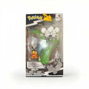 Pokemon set za igru s figuricom Flowery Farmland - Tandemaus i Tepig