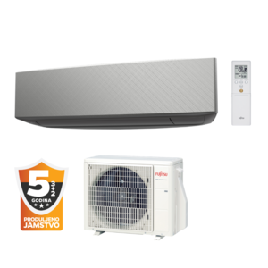 Fujitsu klima uređaj Design Inverter 2.5 kW - siva - ASYG09KETE-B/AOYG09KETA
