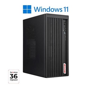MSGW Office i210, Intel Core i3-12100, 16GB RAM, 500GB SSD, Intel UHD Graphics, Windows 11 Pro, stolno računalo