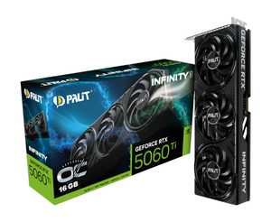 Grafička kartica Palit, nVidia GeForce RTX 5060 Ti Infinity 3 OC 16GB GDDR7, PCIe 5.0, 3x DisplayPort, 1x HDMI