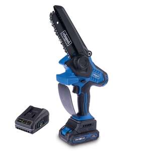 SCHEPPACH akumulatorska pila BC-PS150-X + baterija 2.0Ah + punjač 2,4Ah, 150 mm