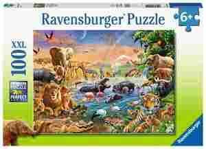 Ravensburger 100 kom puzzle Savannah Jungle Waterhole