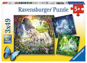 Ravensburger 3x49 kom puzzle Beautiful Unicorns