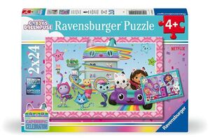 Ravensburger 2x24 kom puzzle Gabby's Dollhouse: Ready to Party!