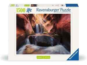Ravensburger 1500 kom puzzle Waterfall Red Canyon