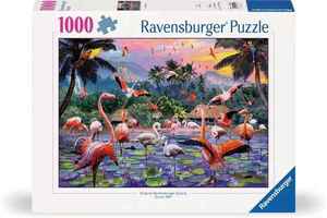 Ravensburger 1000 kom puzzle Pink Flamingos