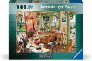 Ravensburger 1000 kom puzzle My Haven: Artist's Shed