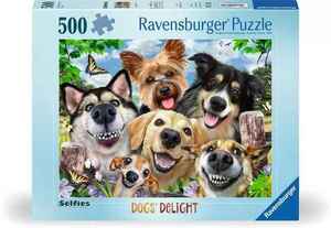 Ravensburger 500 kom puzzle Selfie Dogs Delight