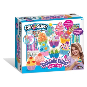 Crazart slime set Cupcake Cutie