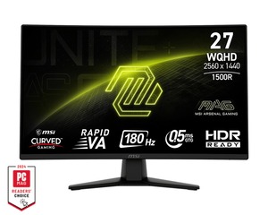 MSI monitor MAG 274CQF, 27" QHD VA 180Hz, 2xHDMI, DisplayPort