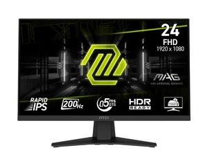 MSI monitor MAG 244F, 24" IPS FHD 200Hz, HDMI, DisplayPort