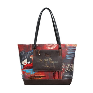 Torba fashion Janet mini Tempus Fugit, 40x14x28 cm