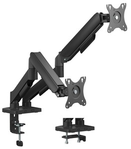 BIT FORCE nagibno-okretna stolna ručka za 2 monitora, BRACKET DMA-32-2M, 17-32"