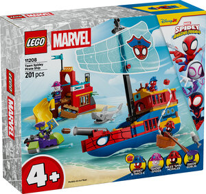 LEGO® Marvel Piratski brod tima Spidey 11208