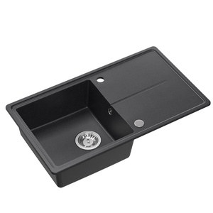 Quadron sudoper TONY 111, crna s uzorkom/čelik