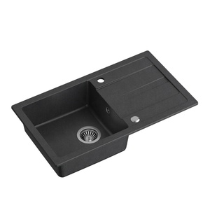 Quadron sudoper TOM 111, crna s uzorkom/čelik