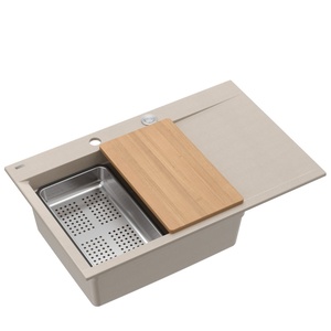 Quadron sudoper JOSH 111, WORKSTATION biserno bež/čelik s daljinskim upravljanjem