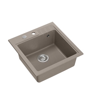 Quadron sudoper PETER 110, taupe/čelik