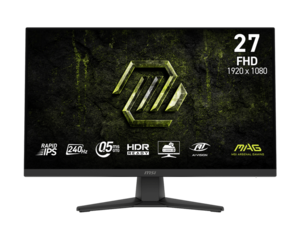 MSI monitor MAG 272F X24, 27" FHD IPS, 240Hz, 0.5ms, AMD FreeSync Premium, 2xHDMI, DisplayPort