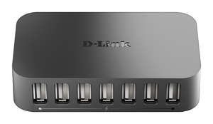D-Link DUB-H7/E USB hub 7u1, 7xUSB-A 2.0
