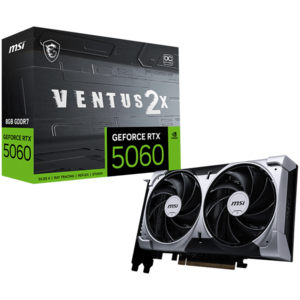 Grafička kartica MSI nVidia GeForce RTX 5060 8G VENTUS 2X OC 8GB GDDR7/128bit, RTX 5060 8G VENTUS 2X OC