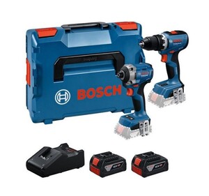BOSCH Professional set 18V (2 alata) - GSR + GDR + 2x GBA 5,0 Ah + GAL 18V-40