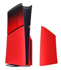 Poklopac za PS5 konzolu set Techno Red