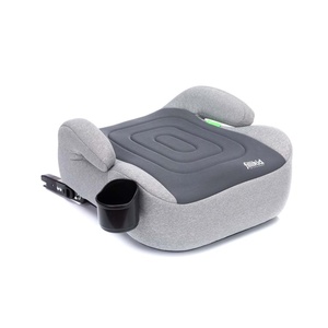 Fillikid Booster/sjedalo za auto (125-150 cm) s Isofix priključkom i držačem za čašu, siva