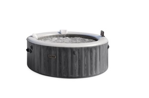 INTEX Greywood Deluxe Round Bubble Spa, masažni bazen za 4 osobe