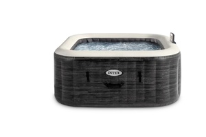 INTEX Greystone Deluxe Square Bubble Spa, masažni bazen za 4 osobe