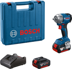BOSCH Professional aku udarni odvijač GDS 18V-350, 2x4.0Ah, L-kovčeg