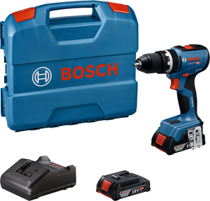 BOSCH Professional aku udarna bušilica-odvijač GSB 18V-65, 2x2.0Ah, punjač, L-kovčeg