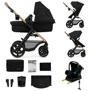 Kinderkraft Kolica Moov 2 4u1 MINK PRO, Pure Black
