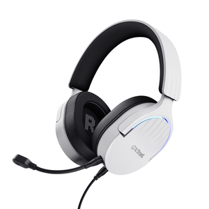 Trust GXT 490W Fayzo žičane gaming slušalice, bijele
