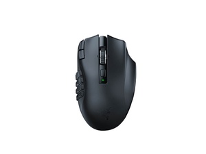 Razer Naga V2 HyperSpeed bežični optički miš, 30000 DPI, crni, RZ01-03600100-R3G1