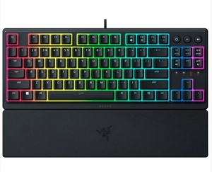 Razer Ornata V3 Tenkeyless, UK ISO, žična membranska low-profile tipkovnica, veličina TKL, RZ03-04880300-R3W1