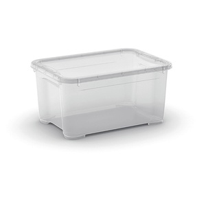 CURVER kutija za spremanje s poklopcem, T Box, 14 L, 26,5 x 38 x 19 cm, Transparent boja