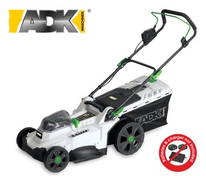 ADK akumulatorska kosilica SF8A107-J, 40V, 3300 o/min, širina košnje 430mm, košara za travu 50 L