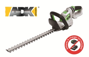 ADK akumulatorski šišač za živicu SF8A612, 20V, 1550 o/min, duljina rezanja 51 cm, promjer rezanja 16 cm