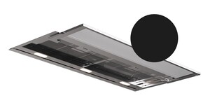 Fim airworks kuhinjska napa Shedir 60 Crna Mat + staklo