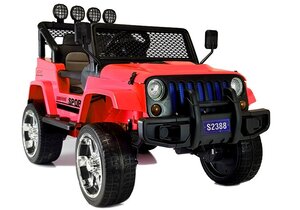 Licencirani S2388 Off Road Jeep crveni - auto na akumulator