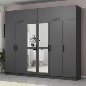 Ormar za odjeću KALE - 5186, antracit