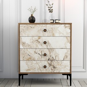 Ormar, Lizbon 538 - Walnut, White
