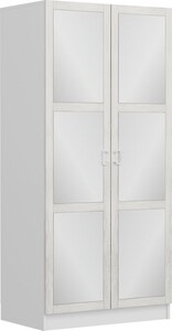 Garderoba, Kale Chain Mirror  Antique White - 190