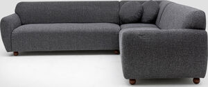 Kutna garnitura EDDY, tamno siva, Eddy Corner 2 (3L-C-3R) - Dark Grey