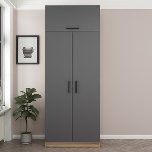 Garderoba, Kale Anthracite - 2239