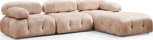 Sofa, Krem, Bubble L1 - Cream