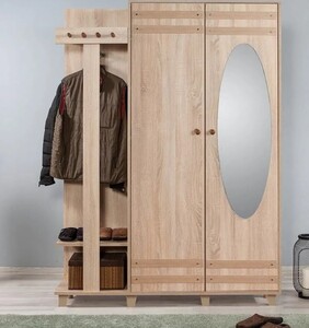 Ormarić, Sonoma hrast, GARMANTO 135-200