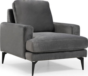 Fotelja wing PAPIRA antracit, Papira Armchair - Anthracite